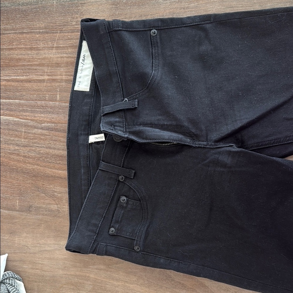 Rag & Bone Black Denim Jean legging